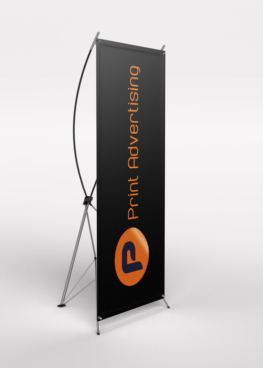 X STAND WITH  BANNER