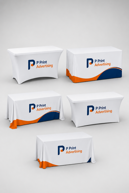 Custom Table Covers – Professional Branding for Every Event
